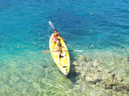 Vacation in Croatia - apartments - kayak rent in Croatia
